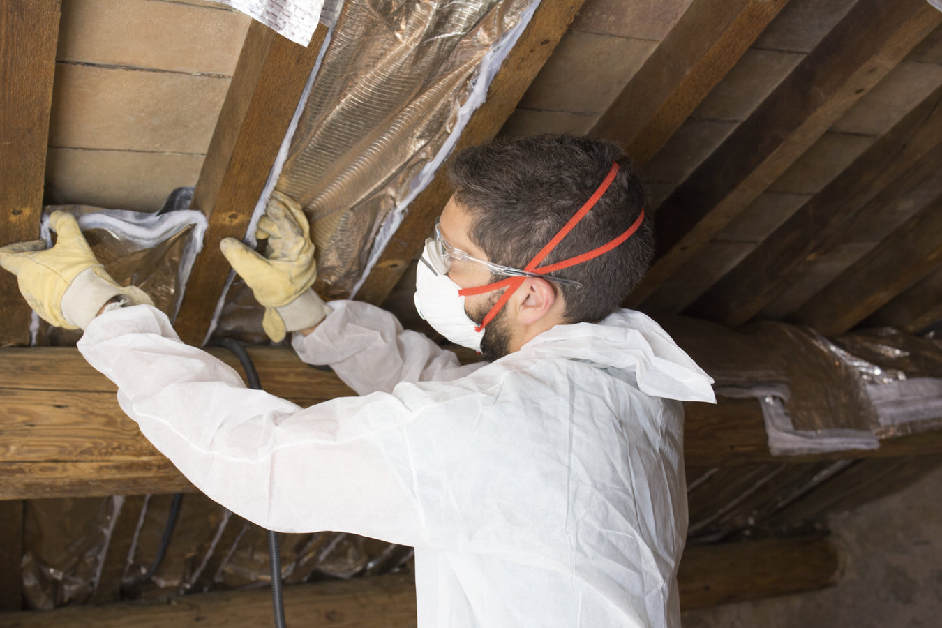 Attic air sealing in Topeka, KS